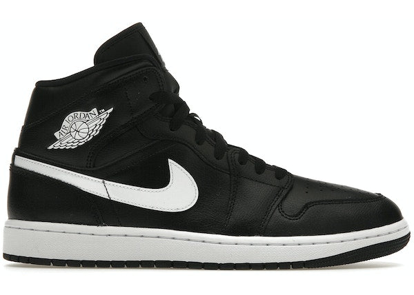 Jordan 1 Mid Black/White